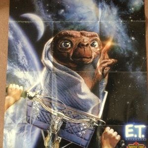 E.T. Poster 3’x 2’